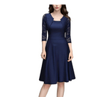 Ordelind | Vintage - Charme Abendkleid Rot Abendkleid - Helenas Welt