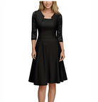 Ordelind | Vintage - Charme Abendkleid Schwarz Abendkleid - Helenas Welt
