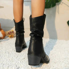 Paeslina | Elegante Schwarze Stiefel Damen-2