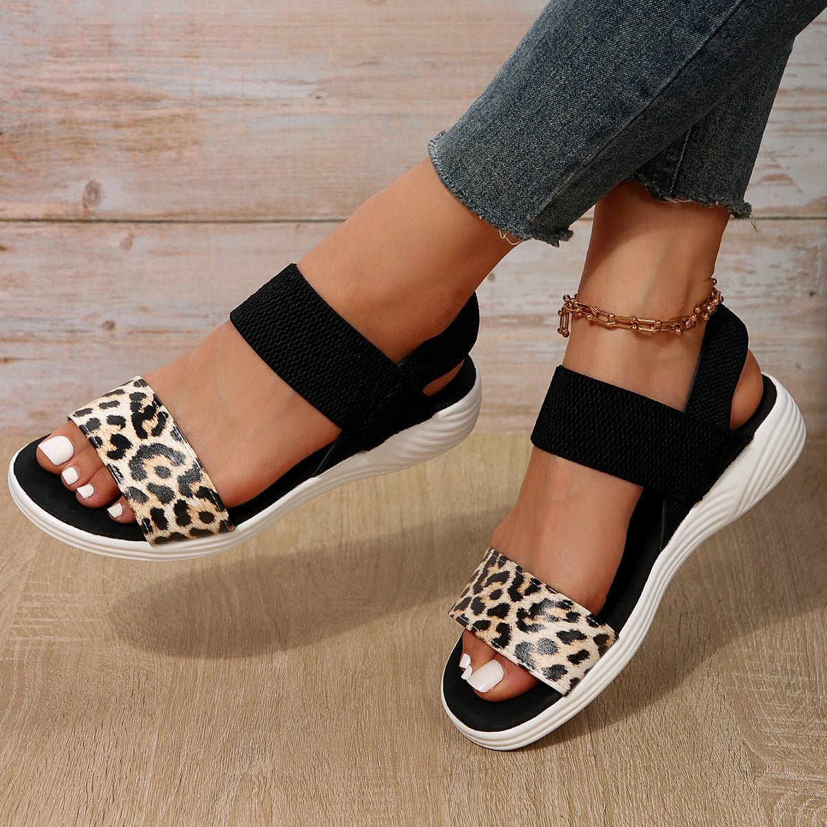 Phrunetta | Bequeme Freizeitsandalen-1