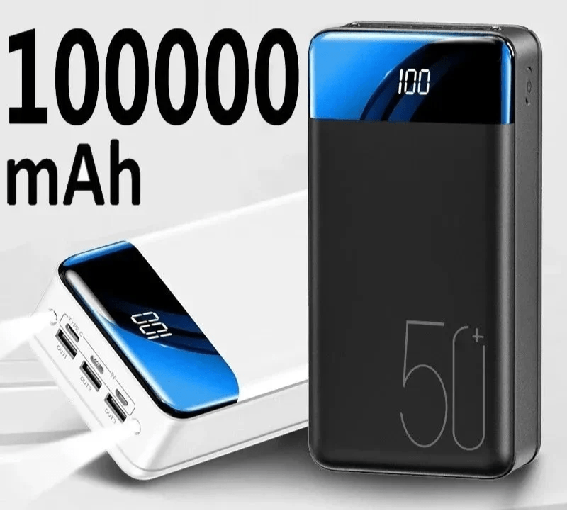Leistungsstarker Powerbank Mit 100,000mAh Kapazität 4