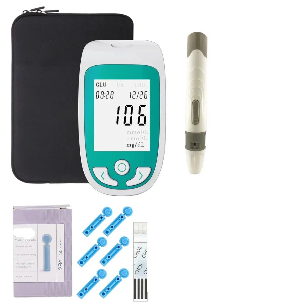 Präziser Gesundheitsmonitor zur Cholesterin- und Glukosemessung 0