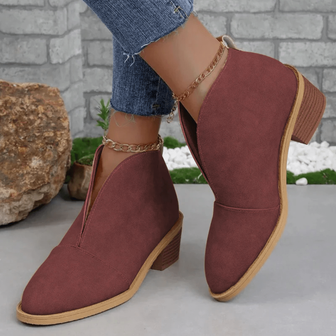 Quelindra | Modische Winterstiefel Damen-4
