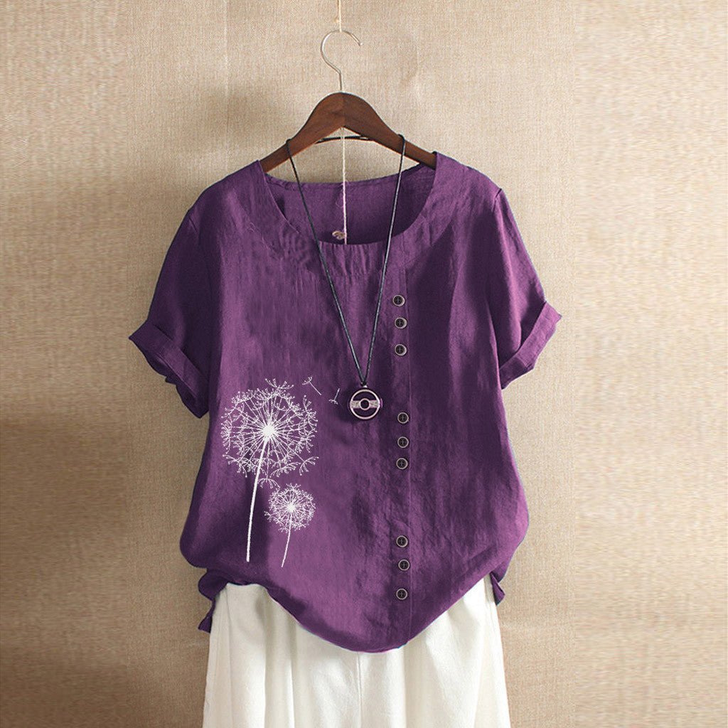 Samira | Bequeme Musselin Bluse-2