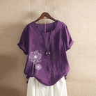 Samira | Bequeme Musselin Bluse-2
