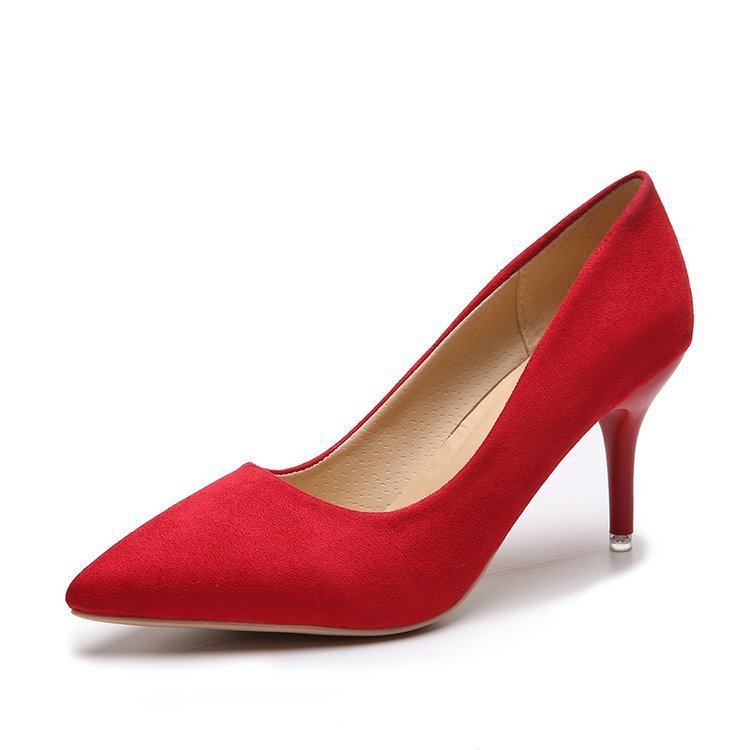 Selindra | Bequeme Pumps Schwarz mit Mittleren Absätzen-5