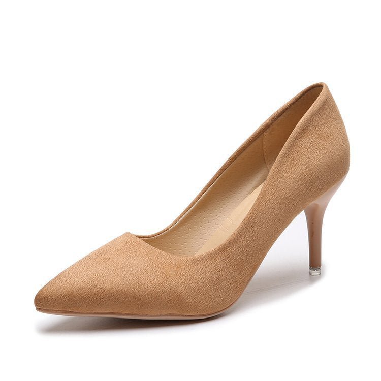 Selindra | Bequeme Pumps Schwarz mit Mittleren Absätzen-1
