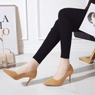Selindra | Bequeme Pumps Schwarz mit Mittleren Absätzen-2