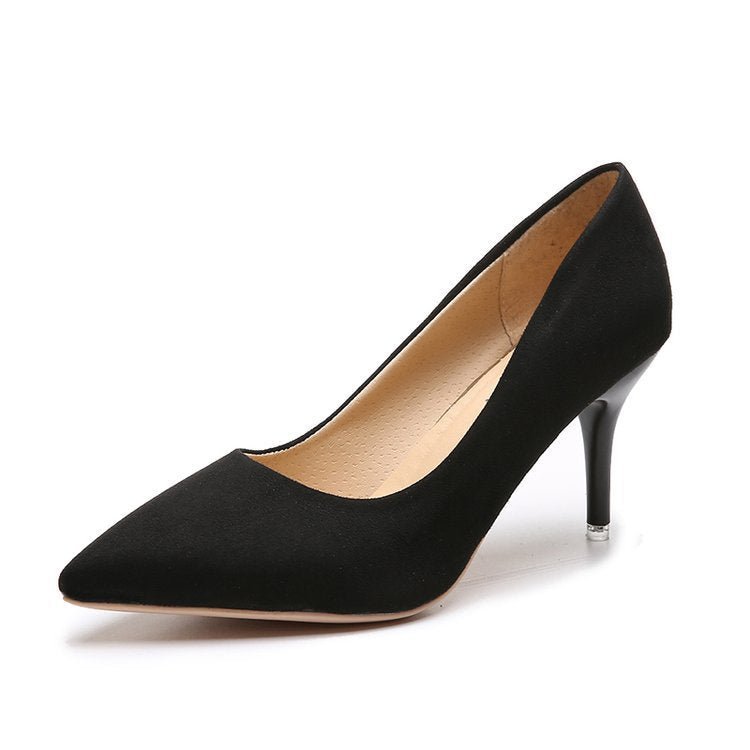 Variant image for Selindra | Bequeme Pumps Schwarz mit Mittleren Absätzen-10