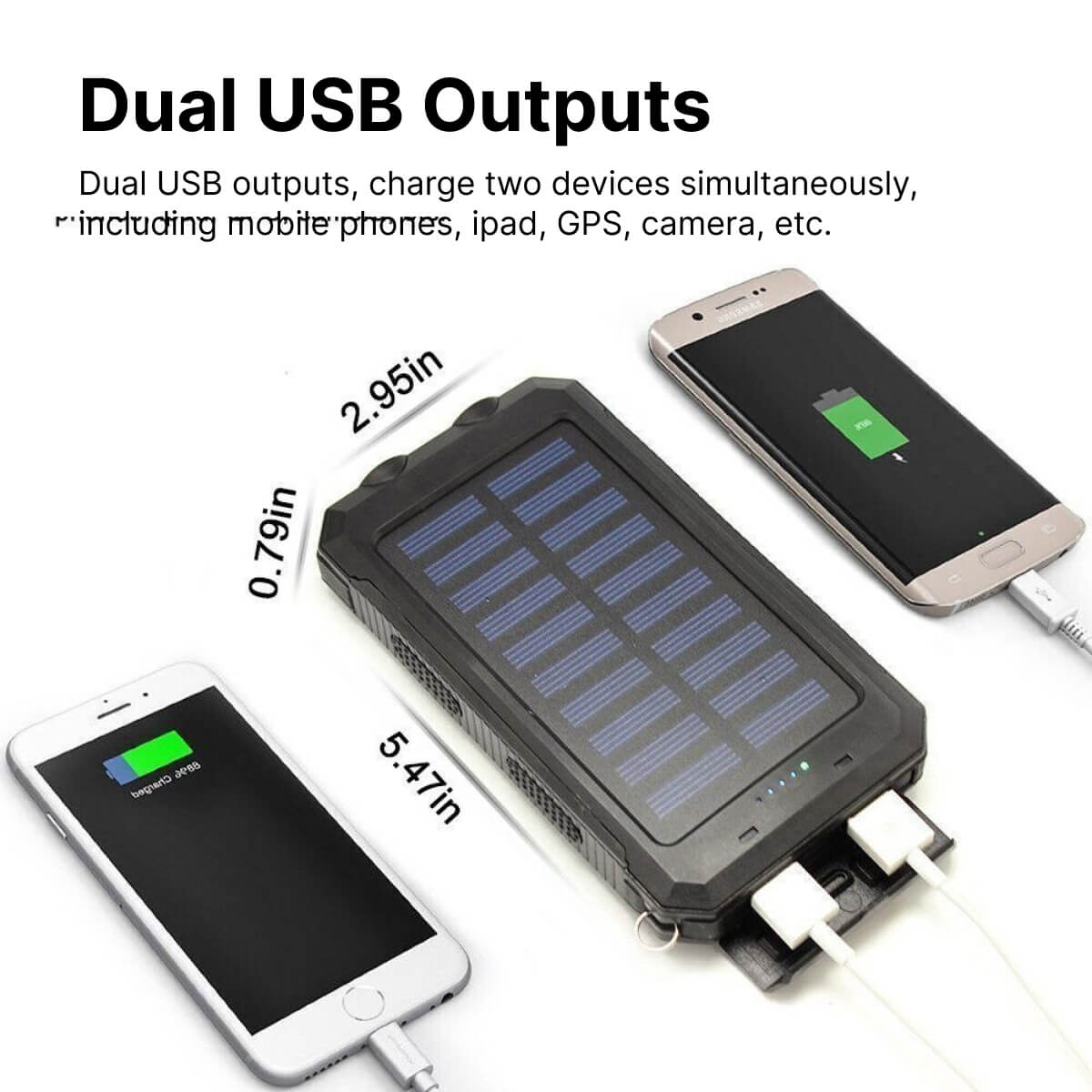 Leistungsstarker Powerbank Solar für Outdoor-Abenteuer 2