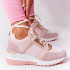 Solen | Ergonomische Komfort Schuhe Rosa Orthopadische - Helenas Welt
