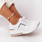 Solen | Ergonomische Komfort Schuhe Weiß Orthopadische - Helenas Welt