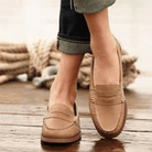 Wendalynne | Bequeme Schwarze Halbschuhe Damen-3