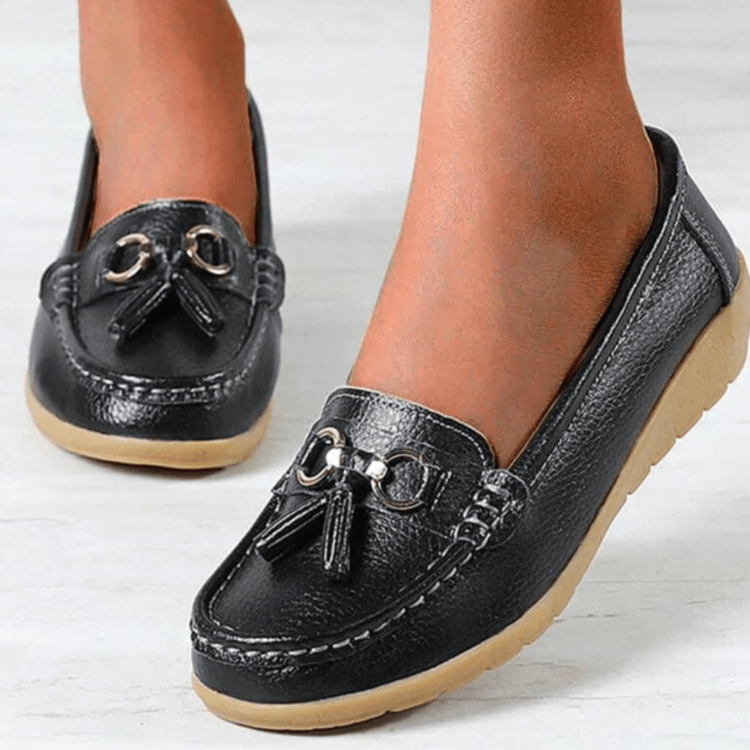 Variant image for Xandavine | Elegante Loafer Damen Schwarz Halbschuhe-19