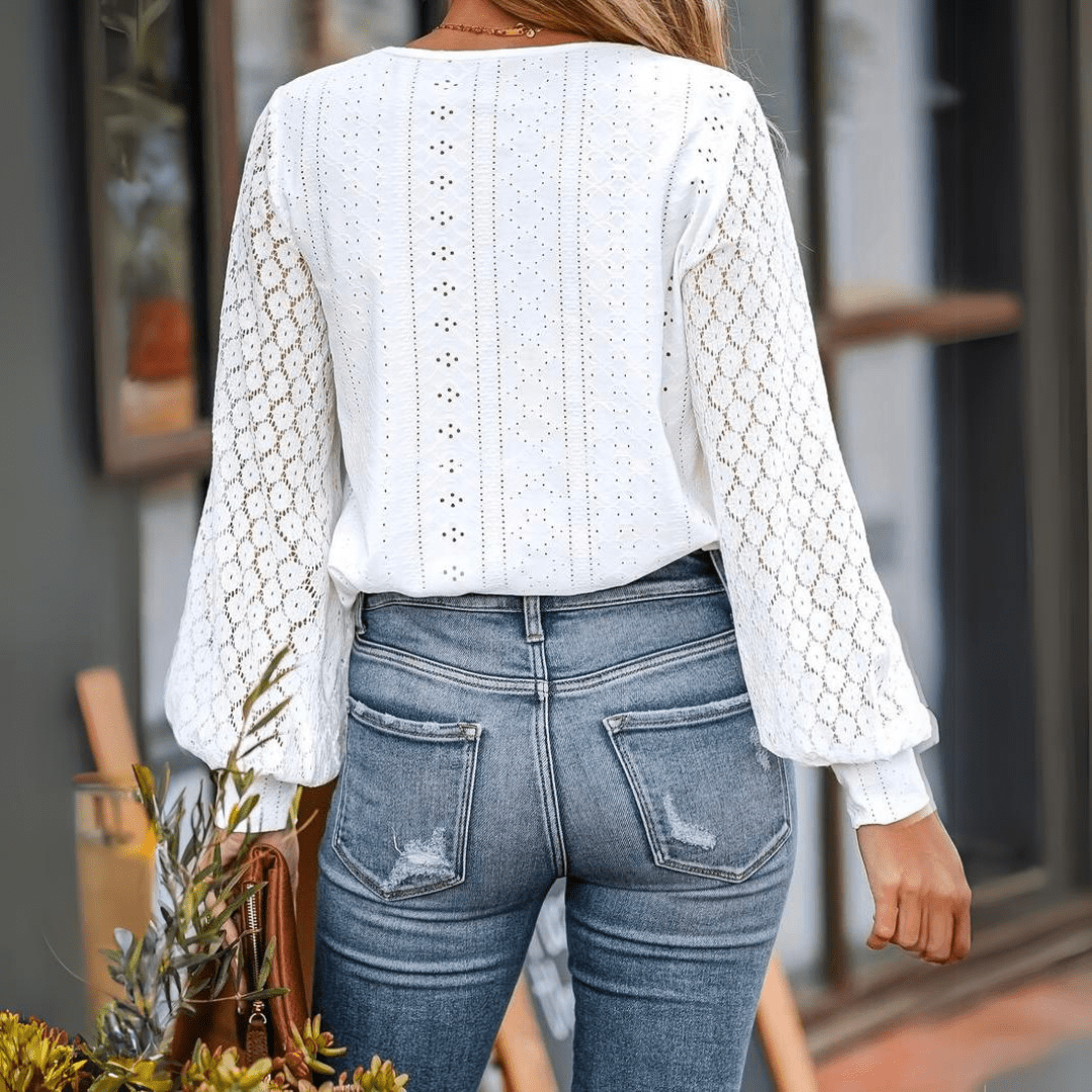 Iya | Zeitlose Damenbluse-4